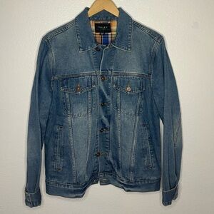 Triot Los Angles Mens Denim jacket lined size S